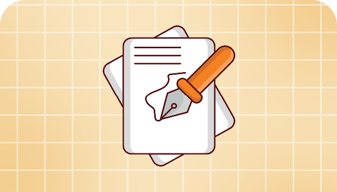 Manuscripts and story projects illustration